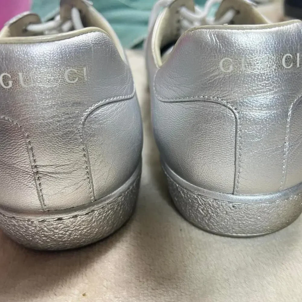 Gucci ace metallic